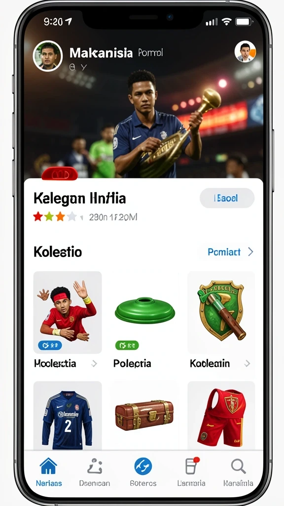 Screenshot dari level baru yang menantang.