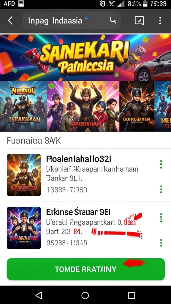 Karakter dengan kemampuan unik bersiap untuk bertempur.