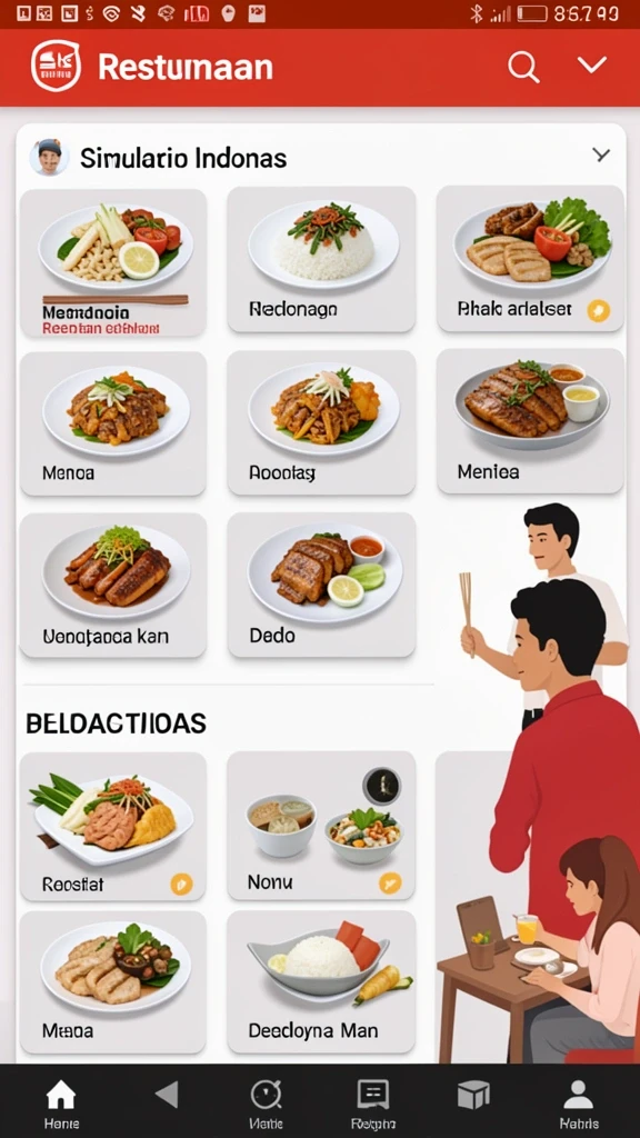 Karakter utama dalam aksi melawan musuh.