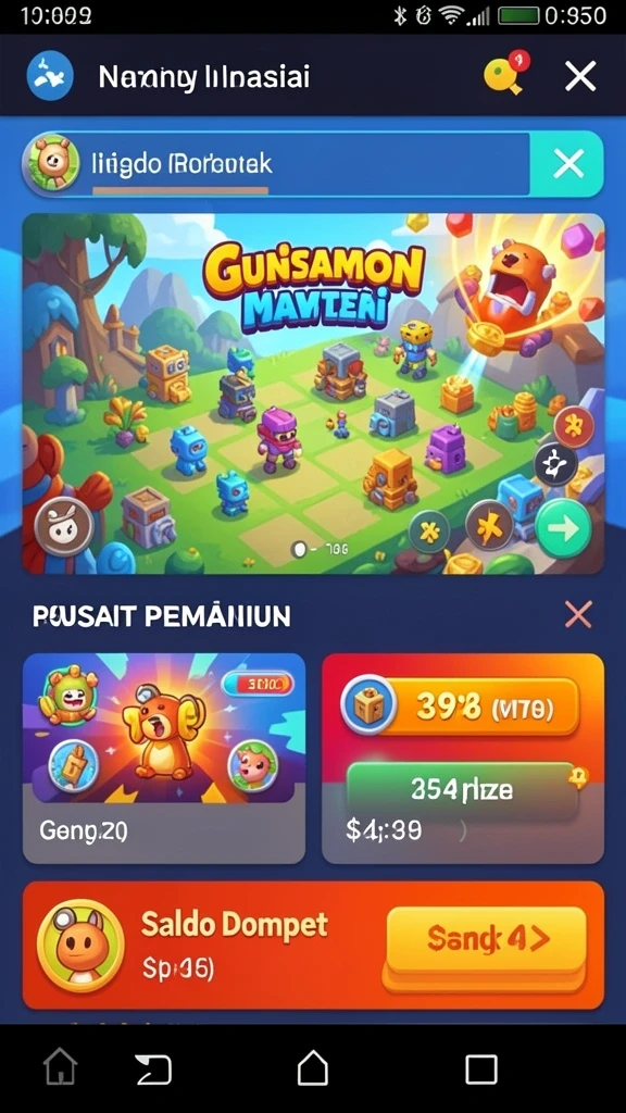 Pengalaman gameplay yang intuitif dan mudah.