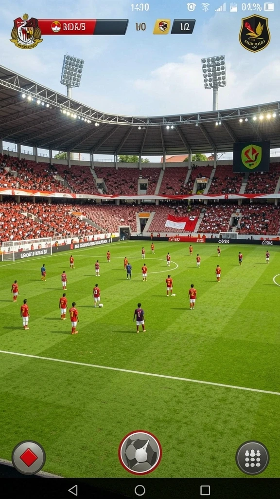 Fitur sosial untuk bersaing dengan teman-teman.