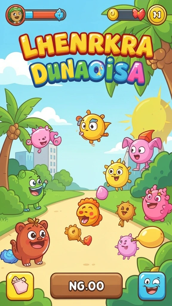 Tampilan awal game AMPER88 yang menarik.