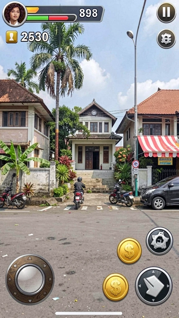 Tampilan antarmuka yang modern dan user-friendly.