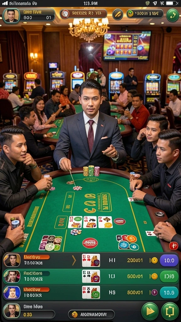 Salah satu level yang menantang dengan banyak rintangan.