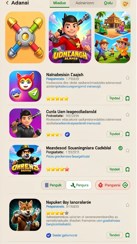 Berbagai pilihan kustomisasi kendaraan yang menarik.
