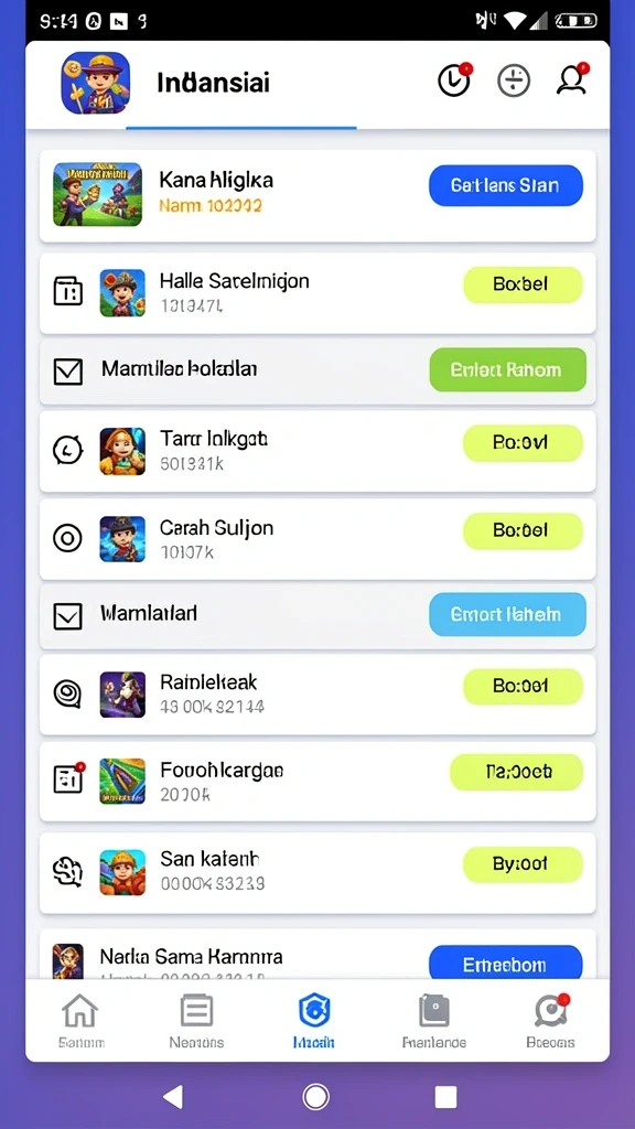 Tangkapan layar menampilkan gameplay yang seru dan grafis menarik.