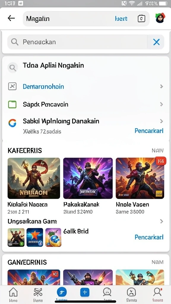 Screenshot menunjukkan fitur komunitas yang aktif dan interaktif.