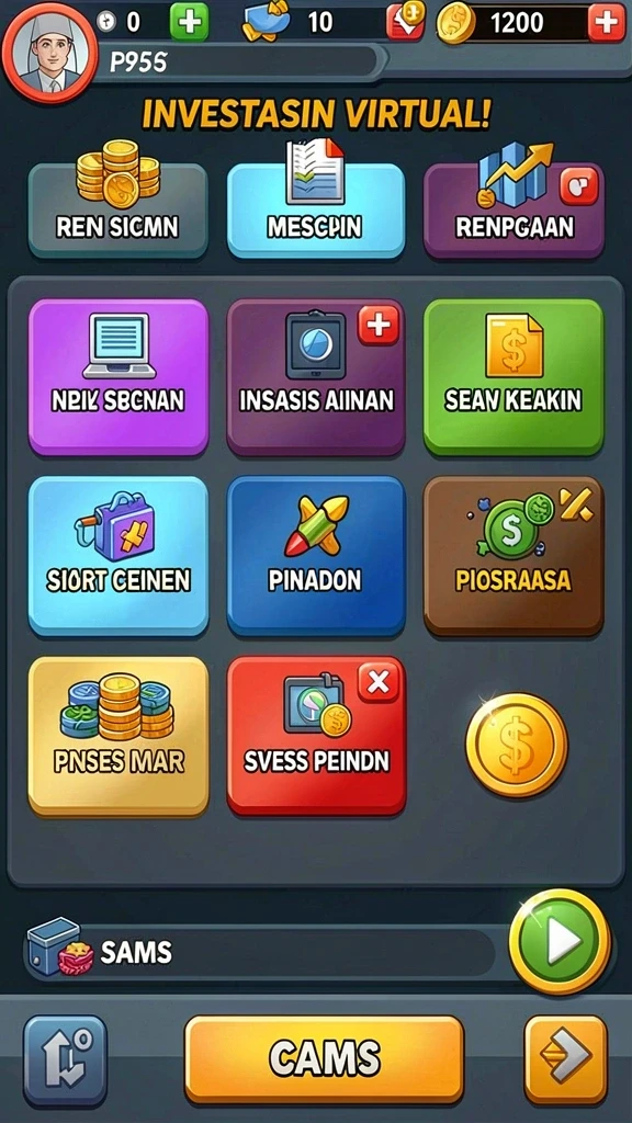 Tampilan grafis yang memukau dan penuh warna.