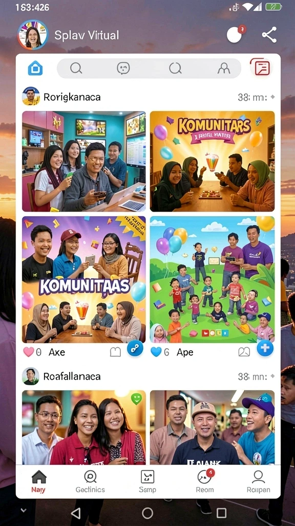 Tampilan antarmuka yang menarik dan mudah digunakan.
