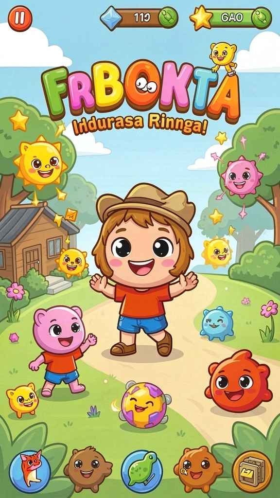 Berbagai pilihan permainan yang menyenangkan.