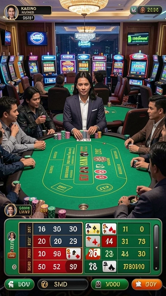 Tampilan utama yang menarik dan mudah dinavigasi.