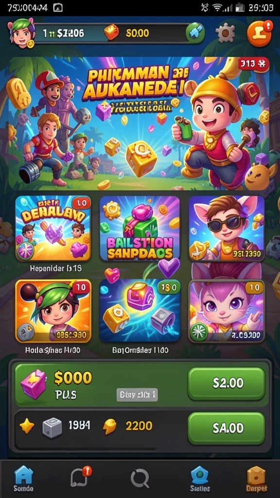 Beragam pilihan permainan dengan bonus menarik.