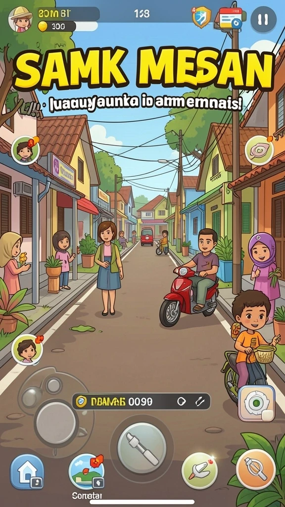 Screenshot menampilkan pertarungan sengit dengan musuh.