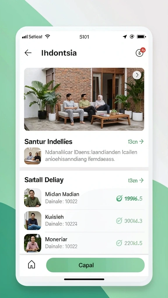 Tampilan antarmuka HOKIVIP yang modern.