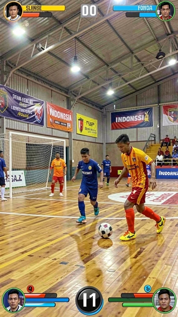 Tantangan menarik di setiap level yang berbeda.