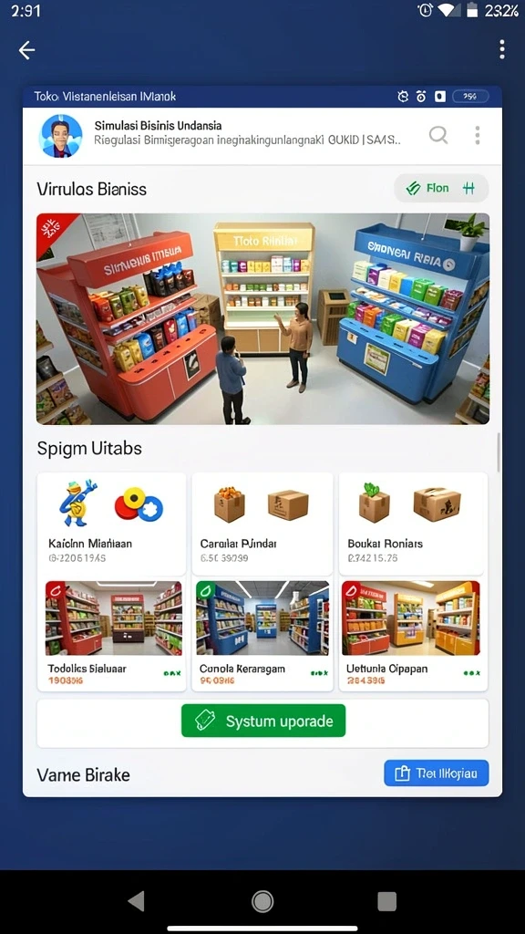 Screenshot aplikasi IDRGAME saat pemain sedang berkompetisi.