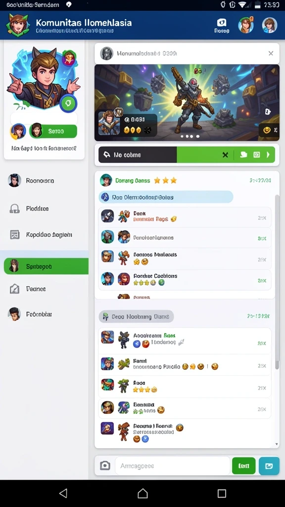 Tangkapan layar menampilkan aksi seru dalam level yang menantang.