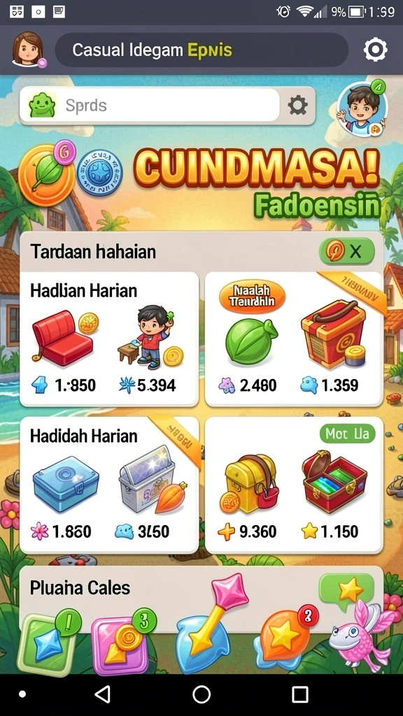 Misi yang beragam dan menantang untuk setiap pemain.