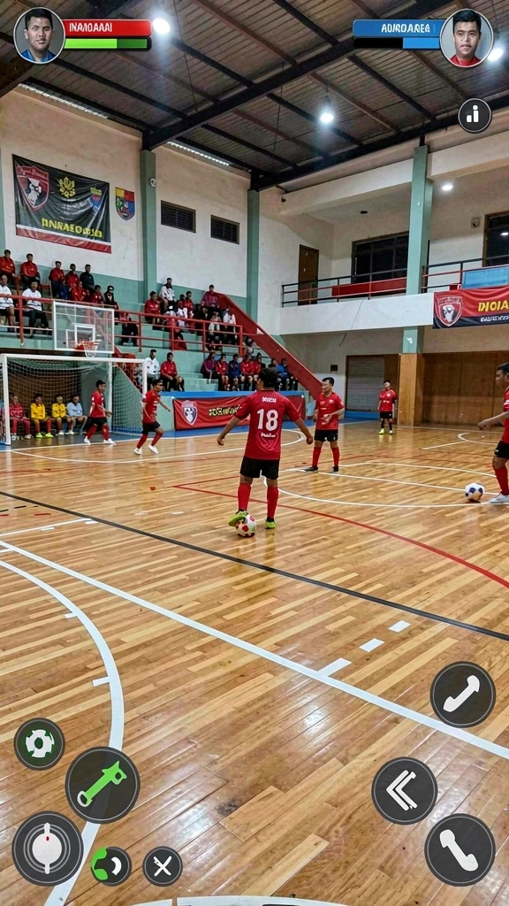 Tampilan menara yang megah dan menakjubkan.
