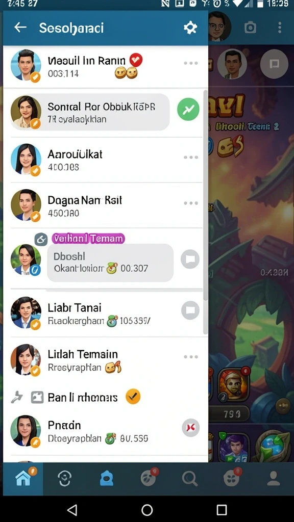 Tampilan antarmuka yang user-friendly dan menarik.