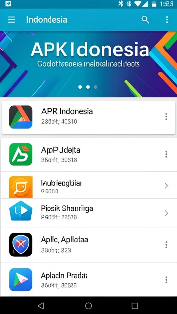 Tampilan antarmuka yang menarik dan warna yang cerah.