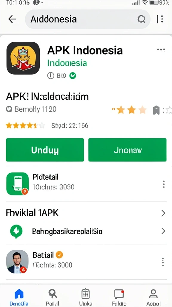 Tampilan antarmuka yang sederhana dan menarik.