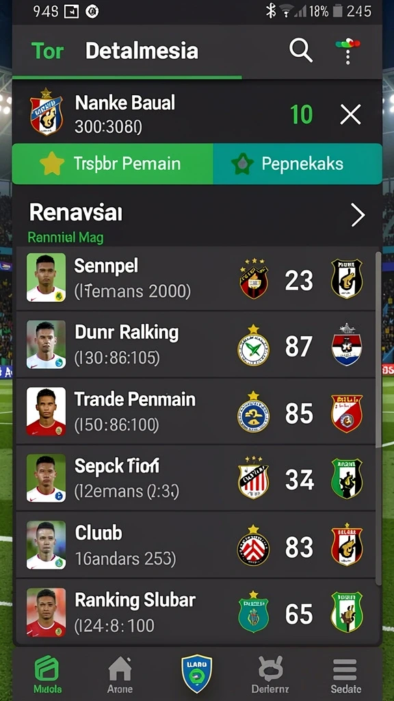 Tampilan antarmuka yang intuitif dan menarik.
