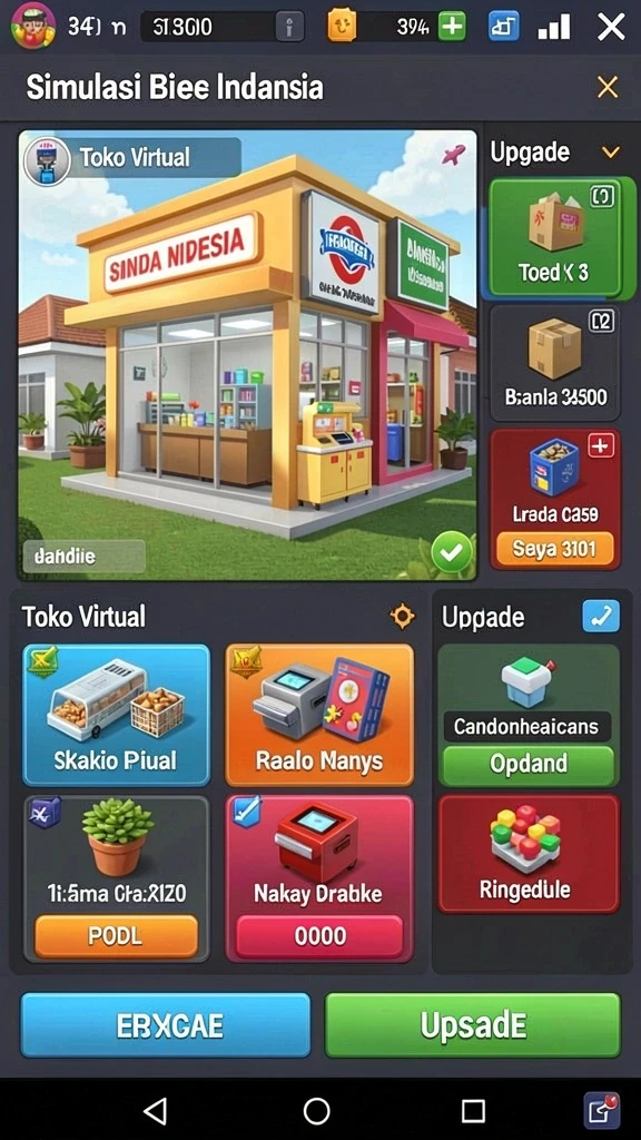 Tampilan antarmuka yang user-friendly dan menarik.
