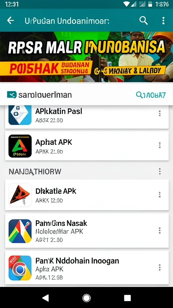 Tangkapan layar dari petualangan seru dalam RPLOOT.