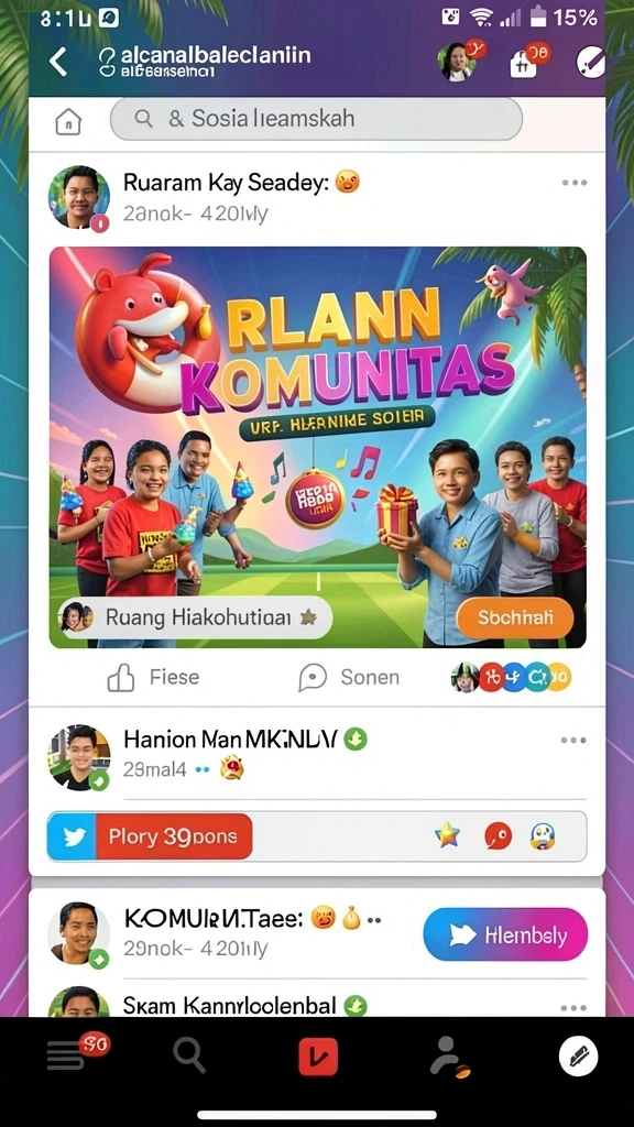 Tampilan antarmuka yang sederhana dan user-friendly.