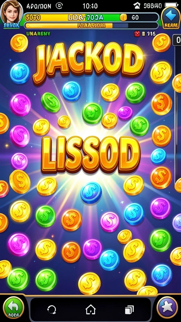 Tampilan awal game yang menarik dan penuh warna.