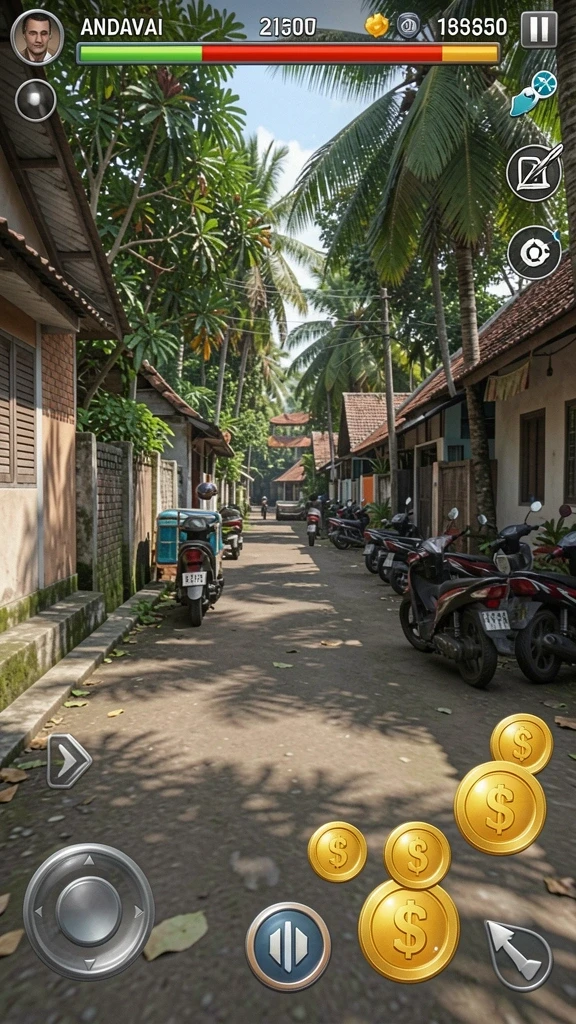 Berbagai level menantang yang seru untuk dijelajahi.