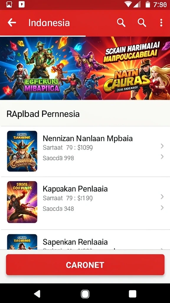 Karakter unik dengan kemampuan spesial yang menarik.