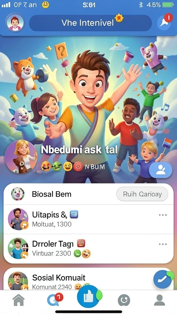 Tampilan antarmuka yang intuitif dan ramah pengguna.