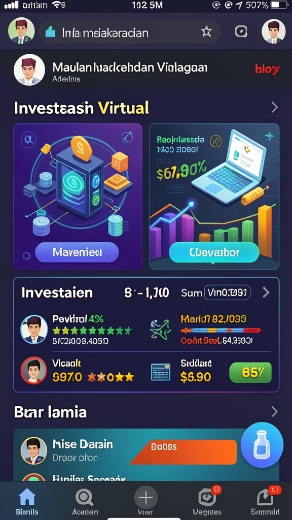Screenshot WIN33 - Menunjukkan mode permainan yang seru.