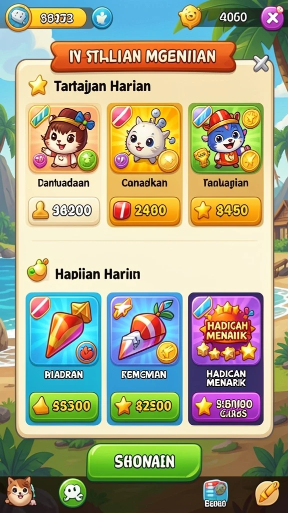 Tampilan grafis yang memukau di WISNU123.