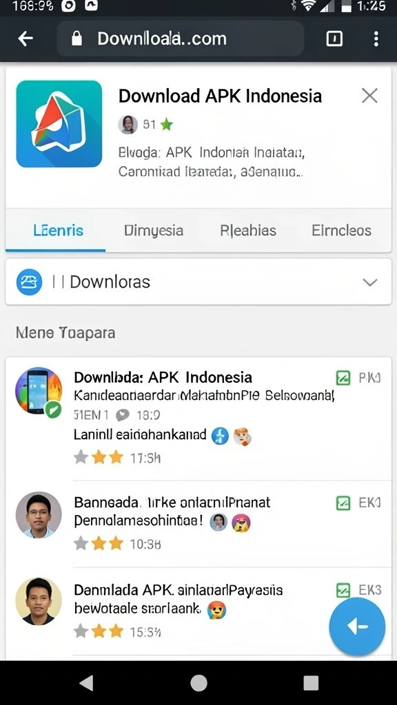Menu permainan yang mudah diakses.