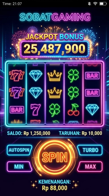 sobatgaming — layar beranda